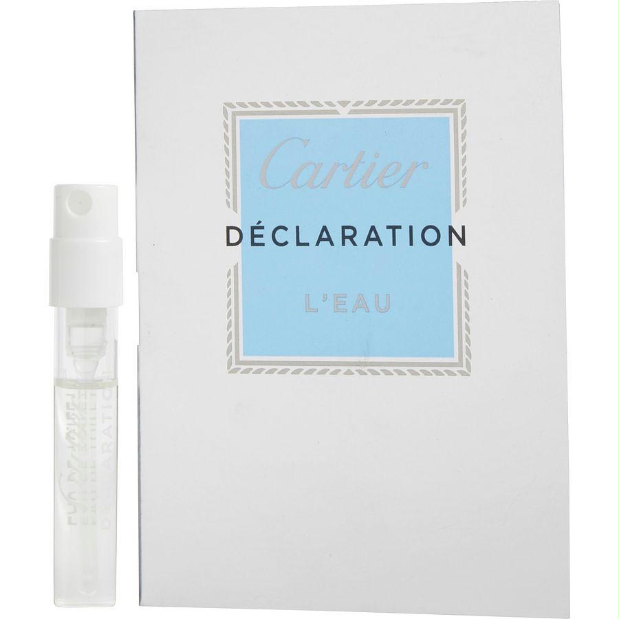 Declaration L'eau By Cartier Edt Spray Vial On Card