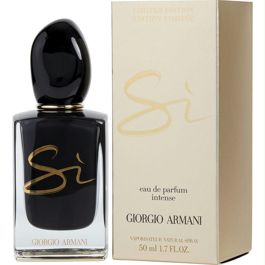 Armani Si Intense By Giorgio Armani Eau De Parfum Spray 1.7 Oz (night Light Edition)