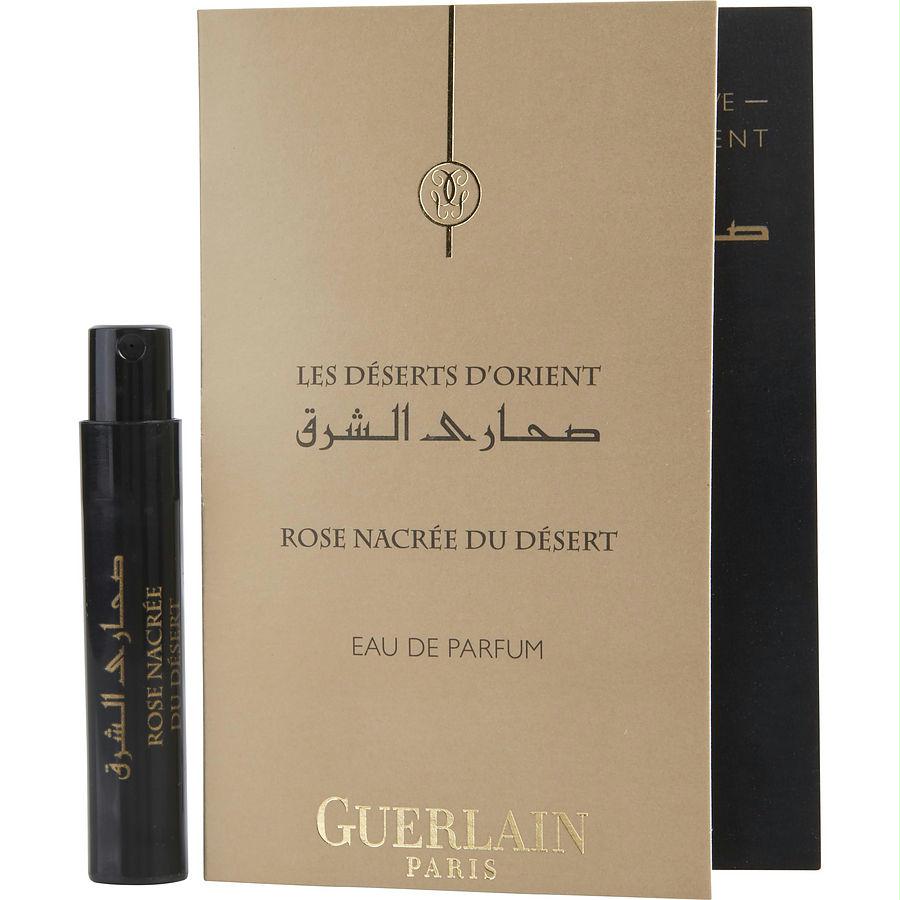 Guerlain Rose Nacree Du Desert By Guerlain Eau De Parfum Spray Vial On Card